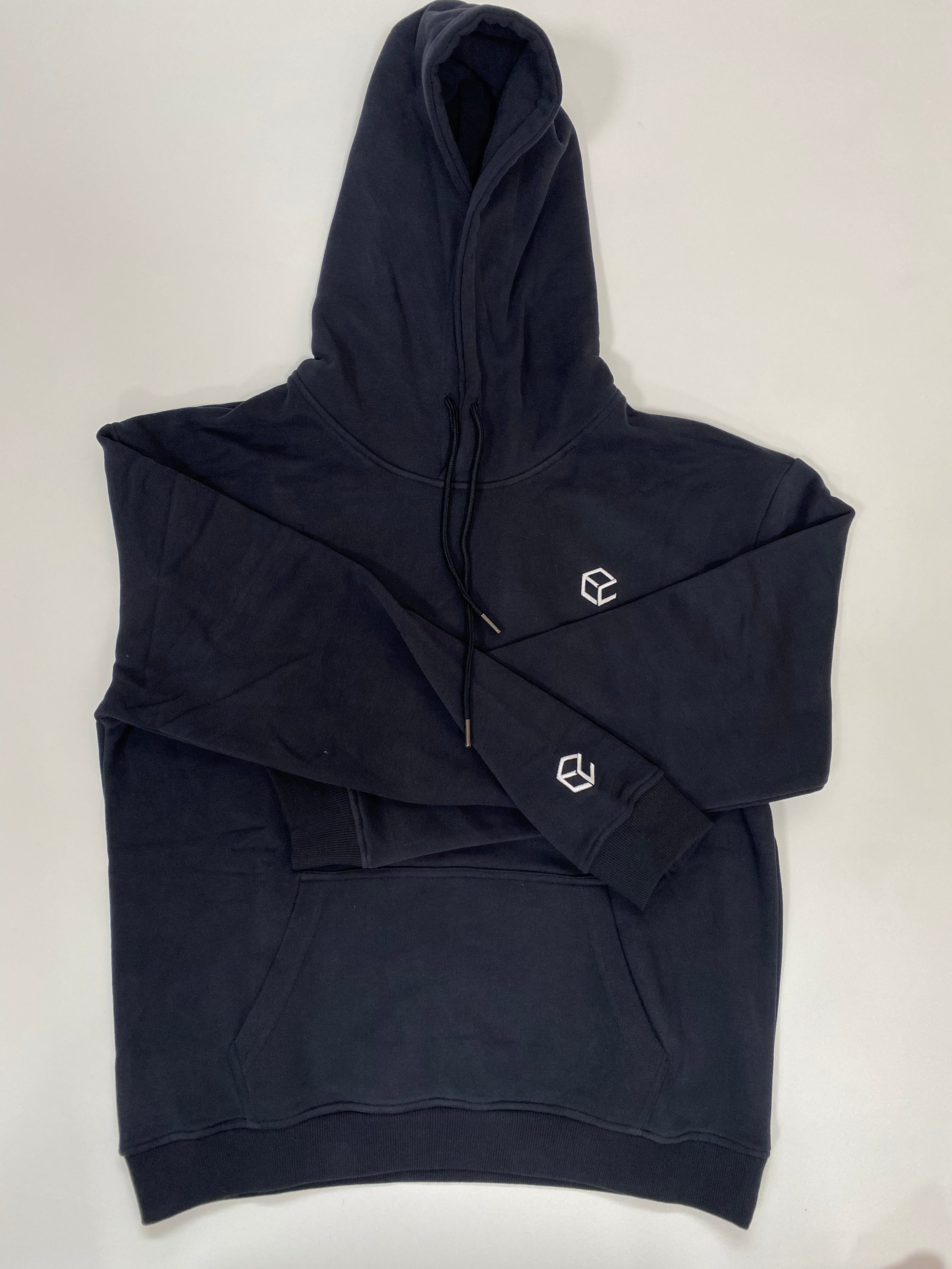 Black Signature Pullover Hoodie