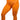 Orange Contour Seamless Leggings